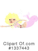 Mermaid Clipart #1337443 by lineartestpilot