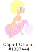 Mermaid Clipart #1337444 by lineartestpilot