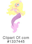 Mermaid Clipart #1337445 by lineartestpilot