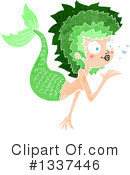 Mermaid Clipart #1337446 by lineartestpilot