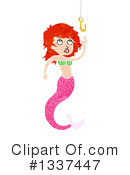Mermaid Clipart #1337447 by lineartestpilot
