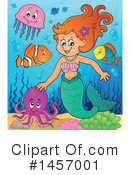 Mermaid Clipart #1457001 by visekart