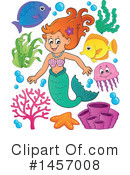 Mermaid Clipart #1457008 by visekart