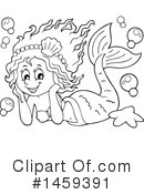 Mermaid Clipart #1459391 by visekart