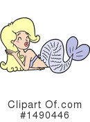 Mermaid Clipart #1490446 by lineartestpilot