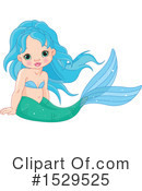 Mermaid Clipart #1529525 by Pushkin