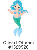 Mermaid Clipart #1529526 by Pushkin