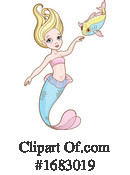 Mermaid Clipart #1683019 by Pushkin