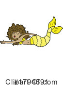 Mermaid Clipart #1794591 by lineartestpilot