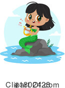 Mermaid Clipart #1802428 by Hit Toon
