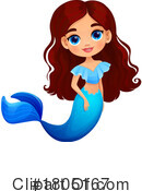 Mermaid Clipart #1805167 by Vector Tradition SM