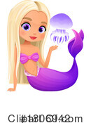 Mermaid Clipart #1806942 by Vector Tradition SM