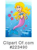 Mermaid Clipart #223490 by visekart