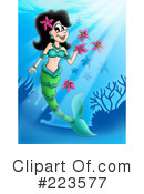 Mermaid Clipart #223577 by visekart
