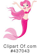 Mermaid Clipart #437043 by Pushkin