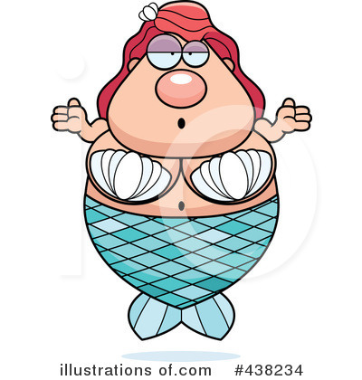 Royalty-Free (RF) Mermaid Clipart Illustration by Cory Thoman - Stock Sample #438234