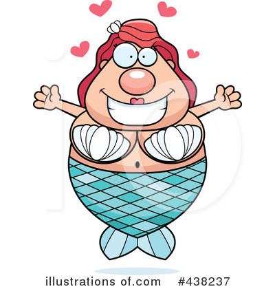 Royalty-Free (RF) Mermaid Clipart Illustration by Cory Thoman - Stock Sample #438237