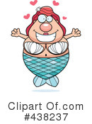 Mermaid Clipart #438237 by Cory Thoman