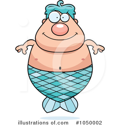 Merman Clipart #1050002 by Cory Thoman