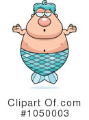 Merman Clipart #1050003 by Cory Thoman