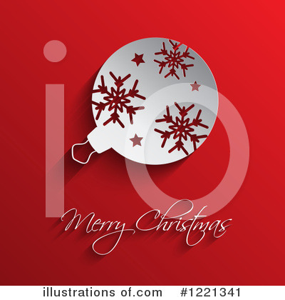 Royalty-Free (RF) Merry Christmas Clipart Illustration by KJ Pargeter - Stock Sample #1221341
