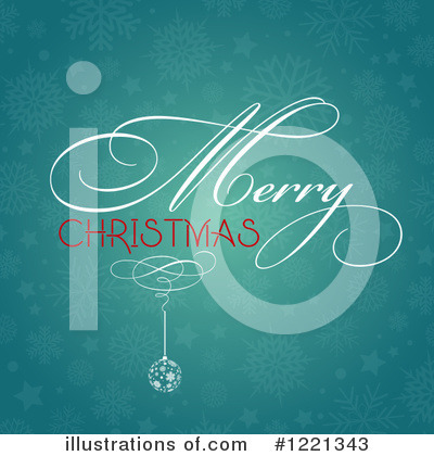 Royalty-Free (RF) Merry Christmas Clipart Illustration by KJ Pargeter - Stock Sample #1221343