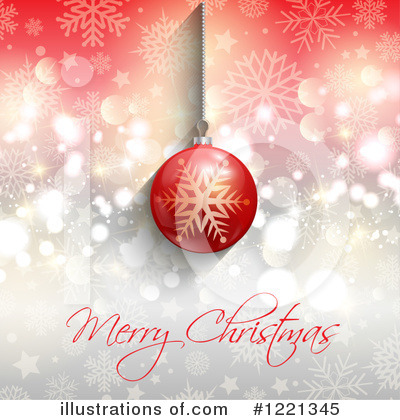 Royalty-Free (RF) Merry Christmas Clipart Illustration by KJ Pargeter - Stock Sample #1221345