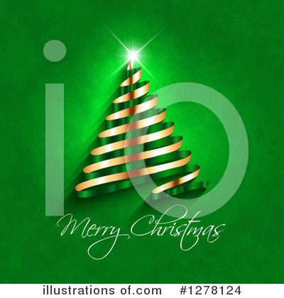 Royalty-Free (RF) Merry Christmas Clipart Illustration by KJ Pargeter - Stock Sample #1278124