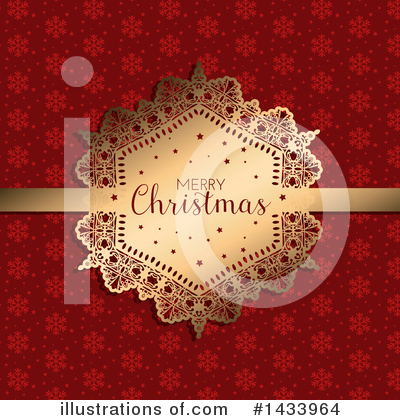 Royalty-Free (RF) Merry Christmas Clipart Illustration by KJ Pargeter - Stock Sample #1433964