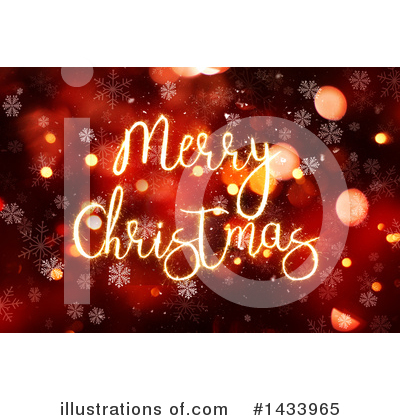 Royalty-Free (RF) Merry Christmas Clipart Illustration by KJ Pargeter - Stock Sample #1433965