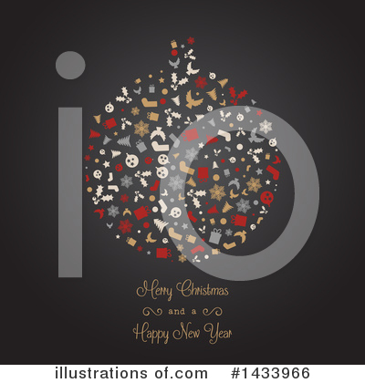 Royalty-Free (RF) Merry Christmas Clipart Illustration by KJ Pargeter - Stock Sample #1433966