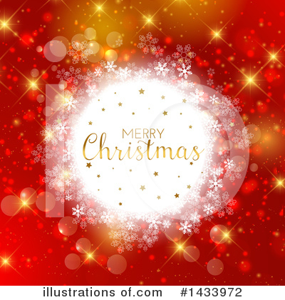 Royalty-Free (RF) Merry Christmas Clipart Illustration by KJ Pargeter - Stock Sample #1433972