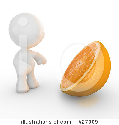 Oranges Clipart #27009 by Leo Blanchette