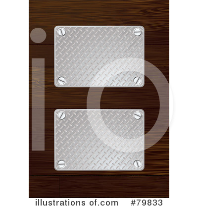 Royalty-Free (RF) Metal Plate Clipart Illustration by michaeltravers - Stock Sample #79833