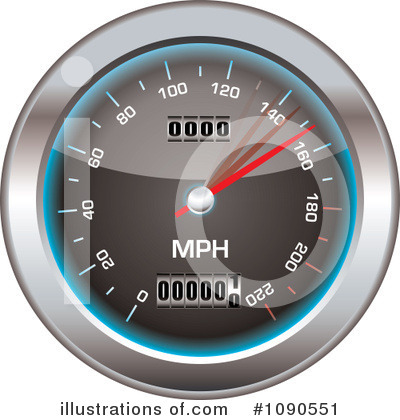 Speedometer Clipart #1090551 by michaeltravers