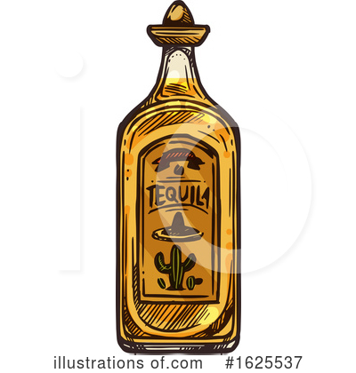 Tequila Clipart #1625537 by Vector Tradition SM