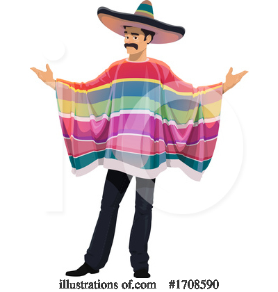 Royalty-Free (RF) Mexican Clipart Illustration by Vector Tradition SM - Stock Sample #1708590