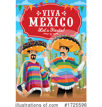 Royalty-Free (RF) Mexican Clipart Illustration by Vector Tradition SM - Stock Sample #1725596