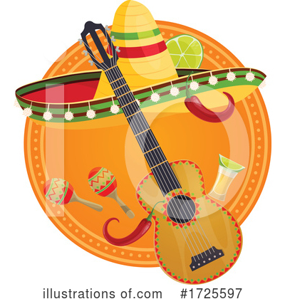 Royalty-Free (RF) Mexican Clipart Illustration by Vector Tradition SM - Stock Sample #1725597