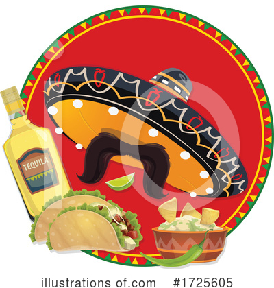 Royalty-Free (RF) Mexican Clipart Illustration by Vector Tradition SM - Stock Sample #1725605