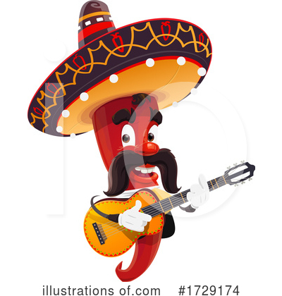Royalty-Free (RF) Mexican Clipart Illustration by Vector Tradition SM - Stock Sample #1729174
