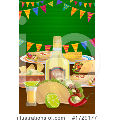 Royalty-Free (RF) Mexican Clipart Illustration by Vector Tradition SM - Stock Sample #1729177