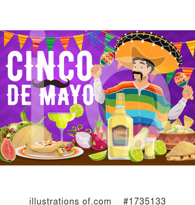 Royalty-Free (RF) Mexican Clipart Illustration by Vector Tradition SM - Stock Sample #1735133