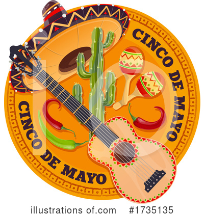Royalty-Free (RF) Mexican Clipart Illustration by Vector Tradition SM - Stock Sample #1735135