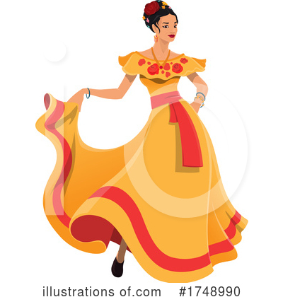 Dress Clipart #1748990 by Vector Tradition SM