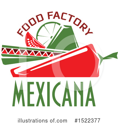 Royalty-Free (RF) Mexican Cuisine Clipart Illustration by Vector Tradition SM - Stock Sample #1522377