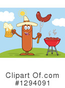 Mexican Sausage Clipart #1294091 by Hit Toon