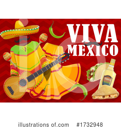 Royalty-Free (RF) Mexico Clipart Illustration by Vector Tradition SM - Stock Sample #1732948