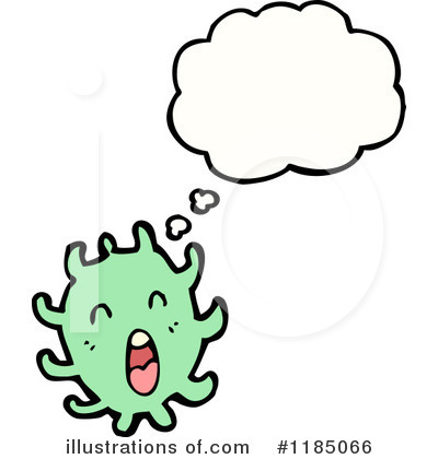 Royalty-Free (RF) Microbe Clipart Illustration by lineartestpilot - Stock Sample #1185066