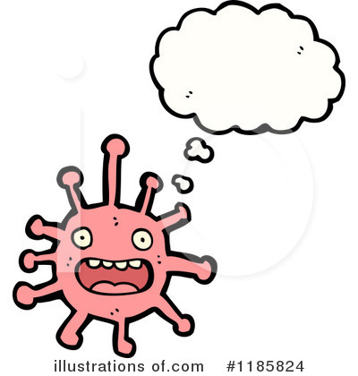 Royalty-Free (RF) Microbe Clipart Illustration by lineartestpilot - Stock Sample #1185824